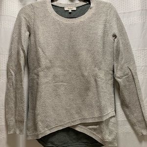 Madewell Knit Cross Front Sweater